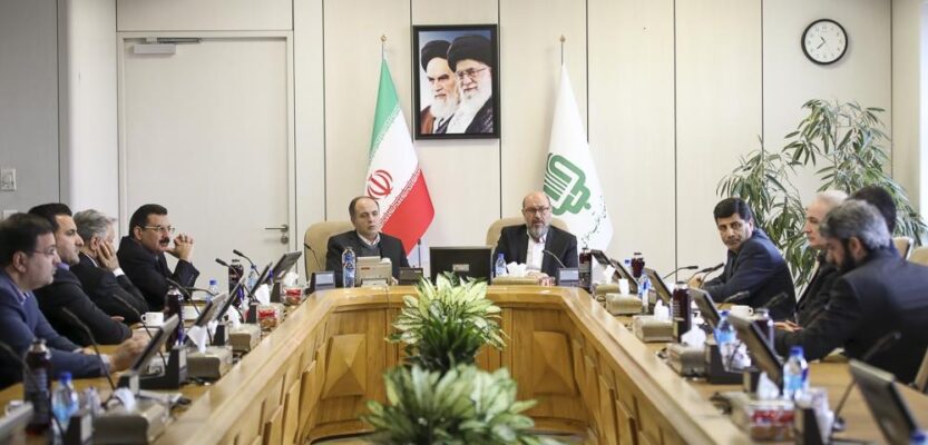 نشست وزیر جهاد کشاورزی و رئیس بنیاد مستضعفان با مدیر عامل گروه سرمایه گذاری کشاورزی کوثر