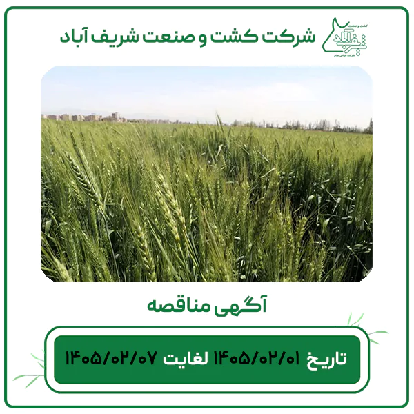 آگهی مناقصه